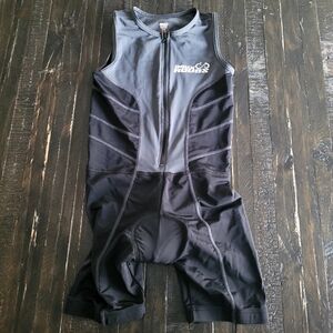 Deux Roues Triathlon Racing Tri Cycling Skin Suit Sleeveless Boys Size 12